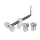 Maxbell Maxbell 3/4'' Dog Hole Clamp Adjustable 20mm Dog Holes Stop Woodworking Desktop Clip 1pcs with 2 dog
