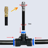 Maxbell Maxbell Outdoor Mister Functional Misting Cooling System for Patio Waterpark Cooling 5m Pipe 20cm Nozzle