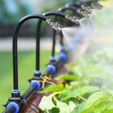 Maxbell Maxbell Outdoor Mister Functional Misting Cooling System for Patio Waterpark Cooling 5m Pipe 20cm Nozzle