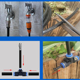 Maxbell Maxbell Outdoor Mister Functional Misting Cooling System for Patio Waterpark Cooling 5m Pipe 20cm Nozzle