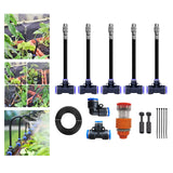 Maxbell Maxbell Outdoor Mister Functional Misting Cooling System for Patio Waterpark Cooling 5m Pipe 20cm Nozzle