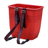 Maxbell Maxbell PP Back Basket Versatile Fruit Picking Basket for Agriculture Hiking Outdoor Red