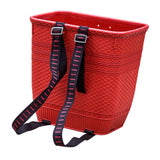 Maxbell Maxbell PP Back Basket Versatile Fruit Picking Basket for Agriculture Hiking Outdoor Red