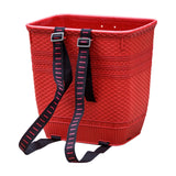 Maxbell Maxbell PP Back Basket Versatile Fruit Picking Basket for Agriculture Hiking Outdoor Red