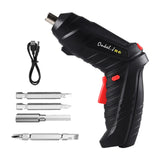 Maxbell Maxbell Electric Screwdriver 90° Rotation Cordless for Furniture Assembly Car Repair 6 Pieces