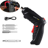 Maxbell Maxbell Electric Screwdriver 90° Rotation Cordless for Furniture Assembly Car Repair 6 Pieces