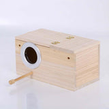 Maxbell Maxbell Parrots Mating House Gifts Comfortable Wood Bird Breeding Nest for Cockatiel