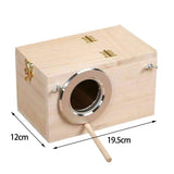 Maxbell Maxbell Parrots Mating House Gifts Comfortable Wood Bird Breeding Nest for Cockatiel