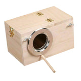 Maxbell Maxbell Parrots Mating House Gifts Comfortable Wood Bird Breeding Nest for Cockatiel