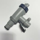 Maxbell Maxbell Pool Plunger Valve Shut Off Valve for Manual Pool Pump Pool Sand Filter Pump