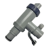 Maxbell Maxbell Pool Plunger Valve Shut Off Valve for Manual Pool Pump Pool Sand Filter Pump