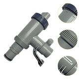 Maxbell Maxbell Pool Plunger Valve Shut Off Valve for Manual Pool Pump Pool Sand Filter Pump