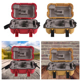 Maxbell Surveying Instrument Box Sturdy Level Carrying Case for Theodolite Prism Set Red