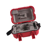 Maxbell Surveying Instrument Box Sturdy Level Carrying Case for Theodolite Prism Set Red