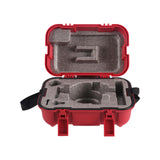Maxbell Surveying Instrument Box Sturdy Level Carrying Case for Theodolite Prism Set Red