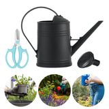 Maxbell Maxbell 2L Garden Watering Can Removable Nozzle for Garden Flowers Vegetables Bonsai black