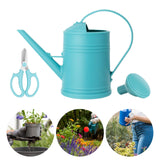 Maxbell Maxbell 2L Garden Watering Can Removable Nozzle for Garden Flowers Vegetables Bonsai blue