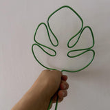 Maxbell Maxbell Monstera Shaped Plant Support Ring Plant Trellis for Backyard Indoor Outdoor