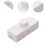 Maxbell Dimmer Knob 220V Recreational Vehicle Boat Ceiling Dome Lights Dimmer Switch white