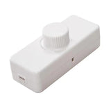 Maxbell Dimmer Knob 220V Recreational Vehicle Boat Ceiling Dome Lights Dimmer Switch white