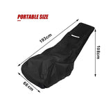 Maxbell Outdoor Lawn Mower Cover Oxford Cloth with Drawstring and Buckles Waterproof