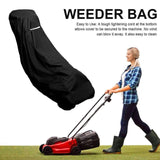 Maxbell Outdoor Lawn Mower Cover Oxford Cloth with Drawstring and Buckles Waterproof