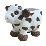 Maxbell Maxbell Cow Planter Flower Vase Desk Statue Bonsai Pot for Bedroom Gift Drawing Room