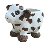 Maxbell Maxbell Cow Planter Flower Vase Desk Statue Bonsai Pot for Bedroom Gift Drawing Room