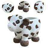 Maxbell Maxbell Cow Planter Flower Vase Desk Statue Bonsai Pot for Bedroom Gift Drawing Room