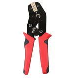 Maxbell Maxbell Ratcheting Wire Crimper 0.08-1.0mm2 Heavy Duty Professional Ergonomic Handle Red Black Handle