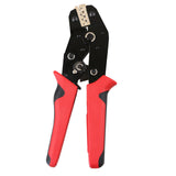 Maxbell Maxbell Ratcheting Wire Crimper 0.08-1.0mm2 Heavy Duty Professional Ergonomic Handle Red Black Handle