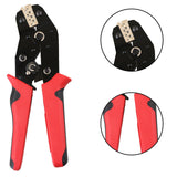 Maxbell Maxbell Ratcheting Wire Crimper 0.08-1.0mm2 Heavy Duty Professional Ergonomic Handle Red Black Handle