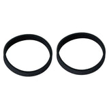 Maxbell Maxbell 2 Pieces Planer Drive Belts Accessories for 82mm Electric Planer Wood Workings Rubber