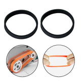 Maxbell Maxbell 2 Pieces Planer Drive Belts Accessories for 82mm Electric Planer Wood Workings Rubber