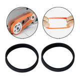 Maxbell Maxbell 2 Pieces Planer Drive Belts Accessories for 82mm Electric Planer Wood Workings Rubber