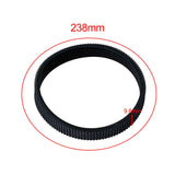 Maxbell Maxbell 2 Pieces Planer Drive Belts Accessories for 82mm Electric Planer Wood Workings Rubber