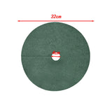 Maxbell Maxbell 10 Pieces Tree Weeding Barrier Mats Tree Protector Mats for Landscaping Tree Diameter 32cm