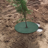 Maxbell Maxbell 10 Pieces Tree Weeding Barrier Mats Tree Protector Mats for Landscaping Tree Diameter 32cm