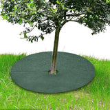 Maxbell Maxbell 10 Pieces Tree Weeding Barrier Mats Tree Protector Mats for Landscaping Tree Diameter 32cm