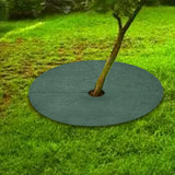 Maxbell Maxbell 10 Pieces Tree Weeding Barrier Mats Tree Protector Mats for Landscaping Tree Diameter 32cm