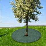 Maxbell Maxbell 10 Pieces Tree Weeding Barrier Mats Tree Protector Mats for Landscaping Tree Diameter 32cm