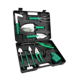 Maxbell Gardening Hand Tools Digging Weeding Outdoor Yard Vegetable Garden Tools Set 10Pcs 38x28x7cm