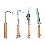 Maxbell 4 Pieces Crevice Weeding Tool Portable Crack Weeder for Driveway Garden