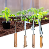 Maxbell 4 Pieces Crevice Weeding Tool Portable Crack Weeder for Driveway Garden