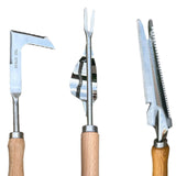 Maxbell 4 Pieces Crevice Weeding Tool Portable Crack Weeder for Driveway Garden