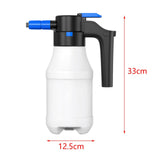 Maxbell 1.5L Electric Car Foam Sprayer for Window Cleaning Watering Plants Gardening
