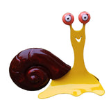 Maxbell Metal Snail Statue Cartoon Metal Yard Art for Lawn Courtyard Backyard