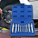 Maxbell 10 Pieces Screw Tap Bolt Extractor Set Accessory Multipurpose Bits Guide Set