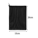 Maxbell 2xWater Pump Filter Bag Easy to Use Drawstring Mesh Pouch for Garden Fish Tank