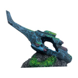 Maxbell Maxbell Aquarium Plane Wreck Statue Crafts Artwork Multi Porous Fish Tank Decoration